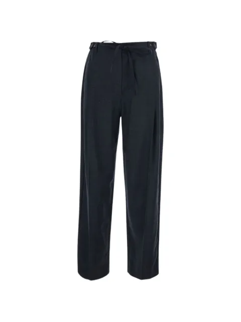 Tela Pantaloni con cintura e pieghe