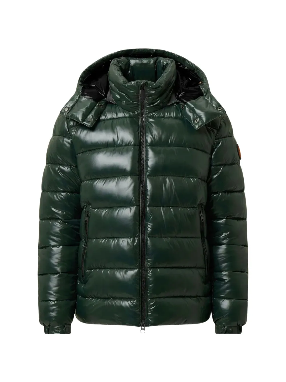 Save The Duck Florian quilted hooded jacket - Verde