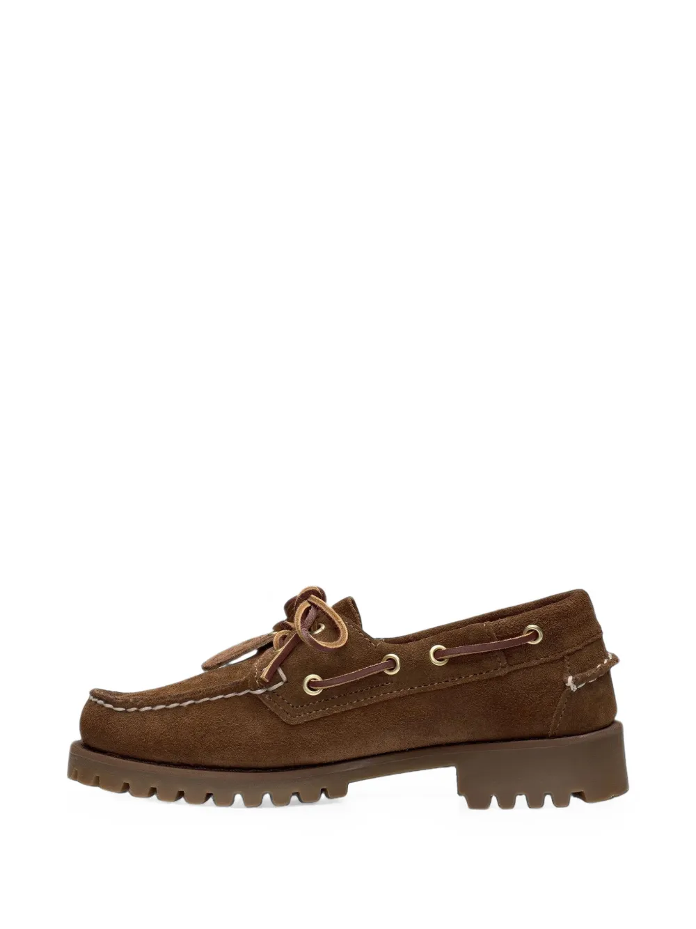 Sebago Ranger Artisan OX suede lug-sole loafers Bruin