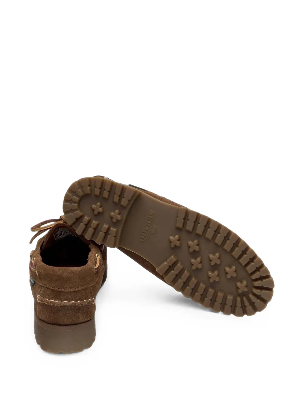 Sebago Ranger Artisan OX suede lug-sole loafers Bruin