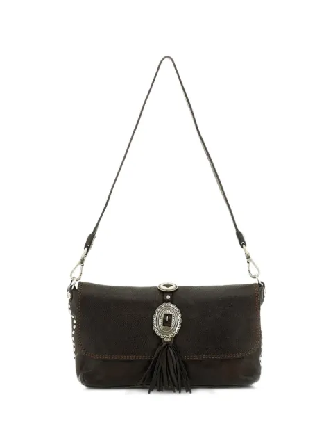 Campomaggi Artemisia embellished tassel-detail shoulder bag