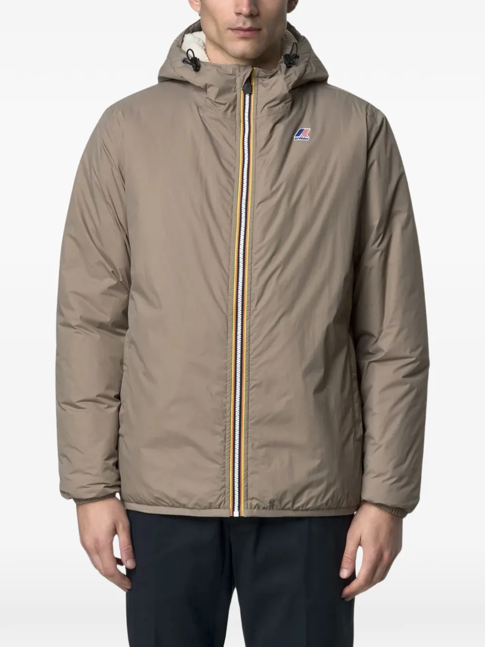 K-Way Le Vrai 4.0 Claude Orsetto jack Beige