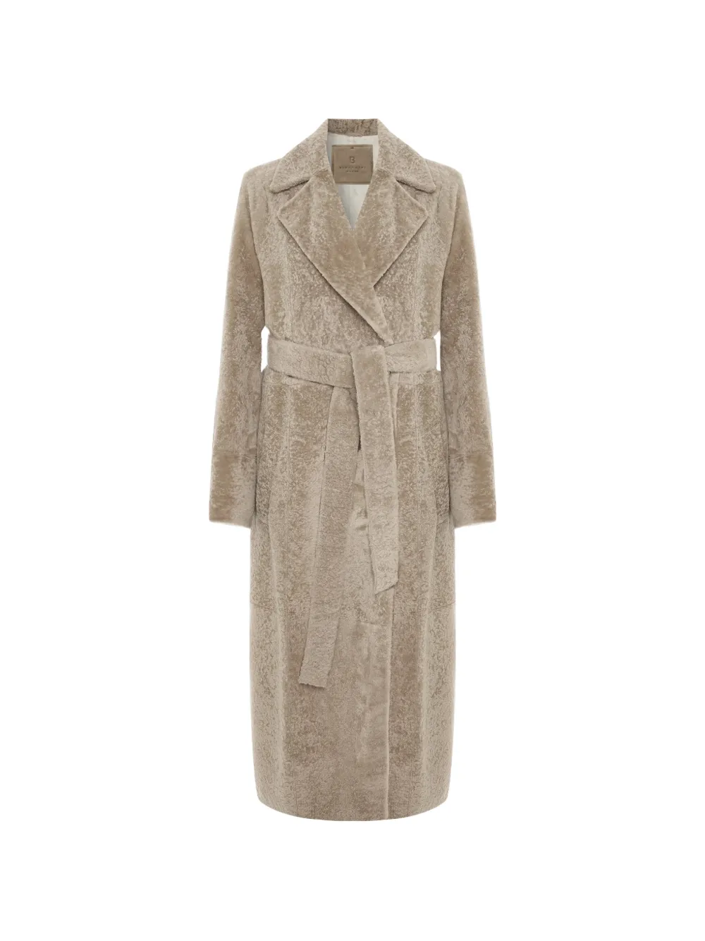 BIGARDINI Estelle belted shearling coat