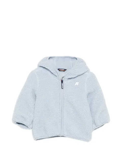 K Way Kids fleece hooded sweatshirt