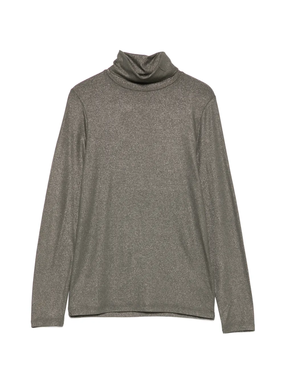 Majestic Filatures Top a collo alto - Verde