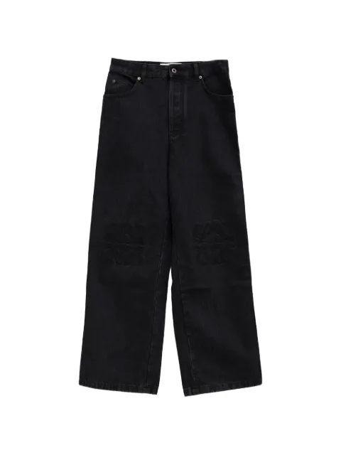 LOEWE Anagram-embroidered jeans