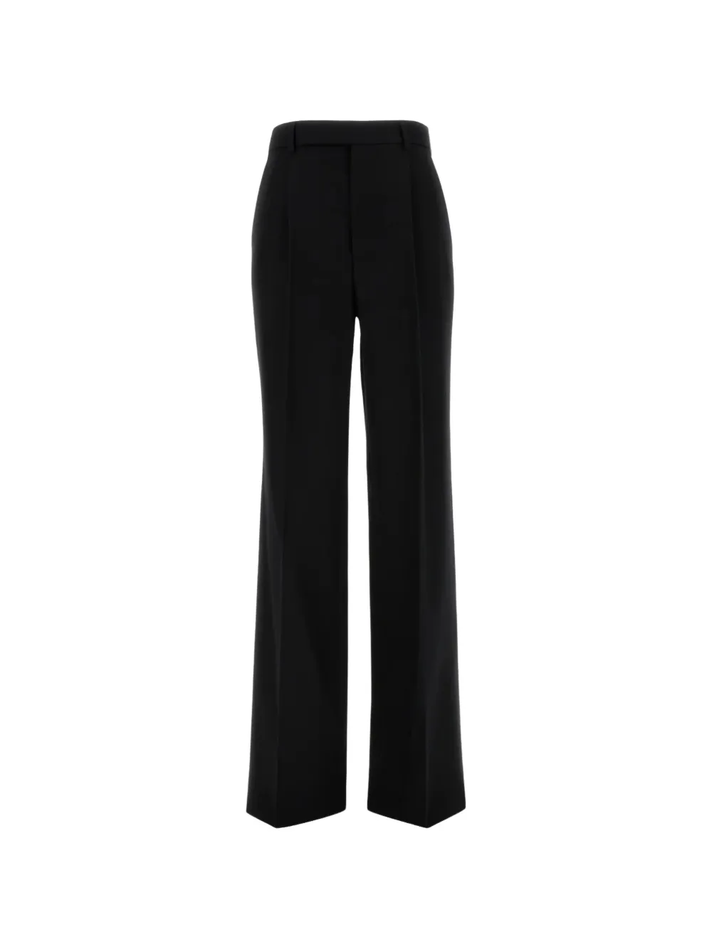 Saint Laurent virgin wool trousers Zwart