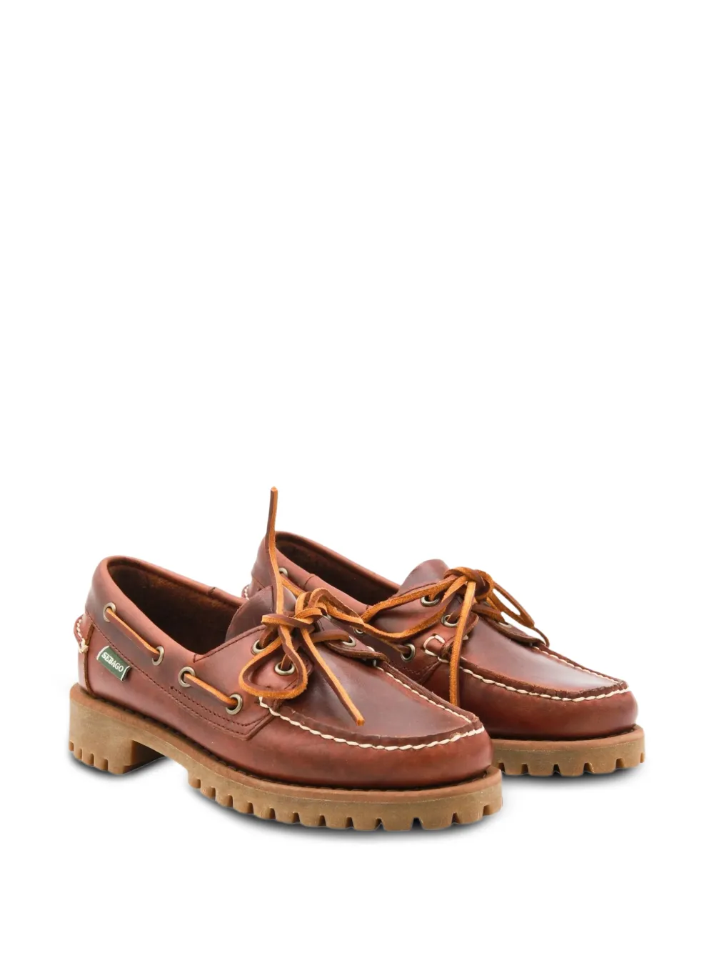 Sebago Chunky veterschoenen Bruin