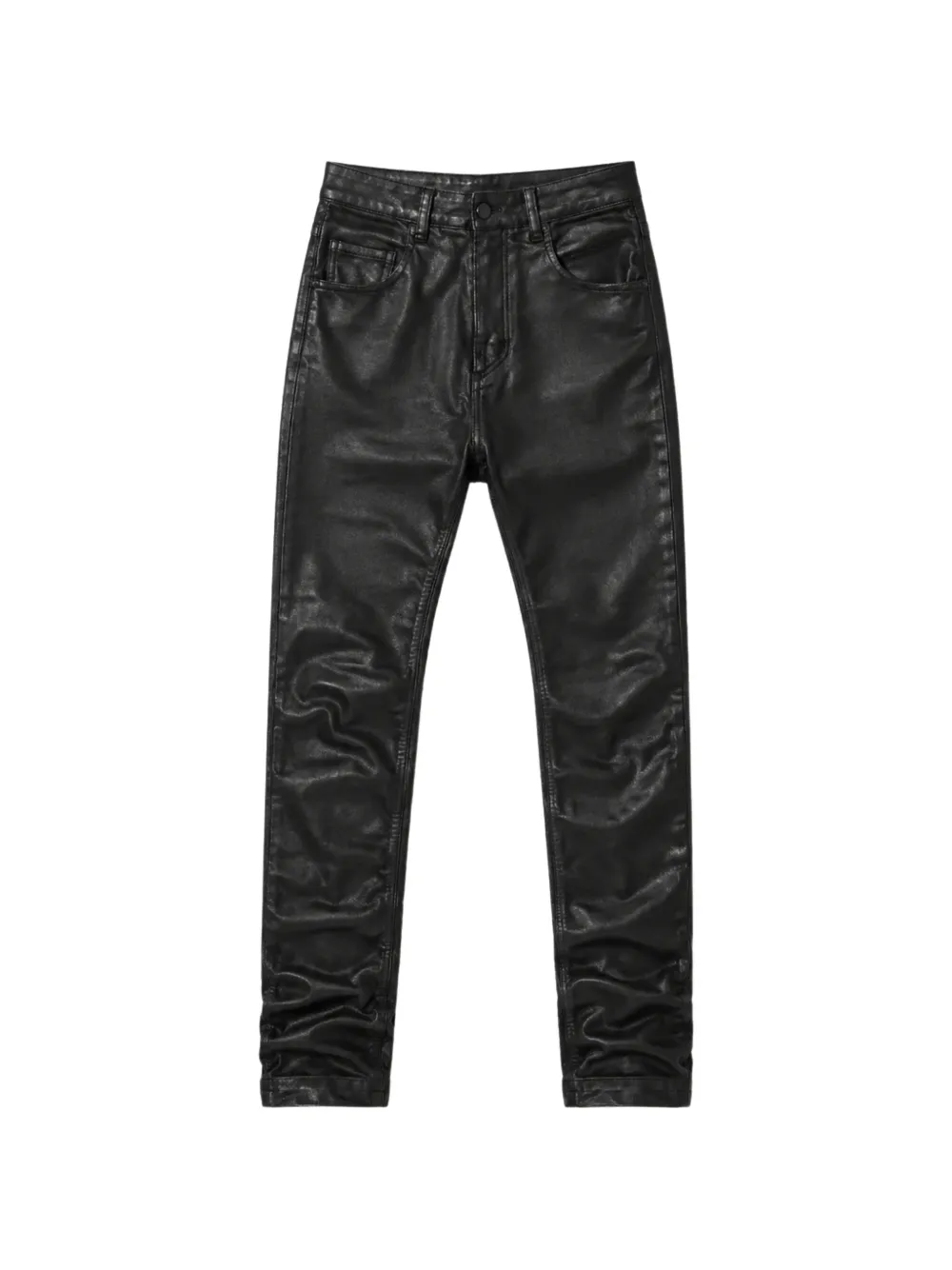Thom Krom coated-finish jeans - Schwarz