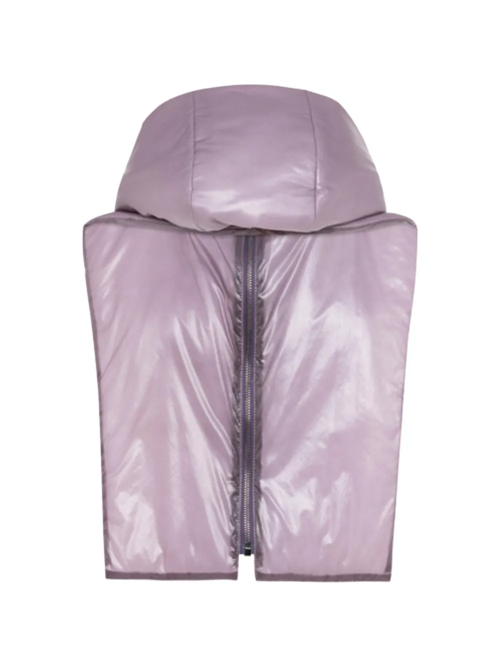 Tela padded hooded scarf - Viola