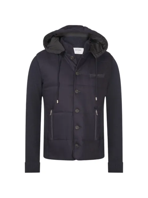 Gran Sasso quilted hooded jacket