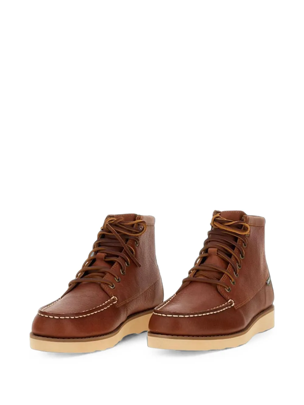 Sebago Tumb moc-toe lace-up boots Bruin