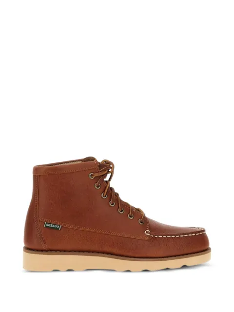 Sebago Tumb moc-toe lace-up boots