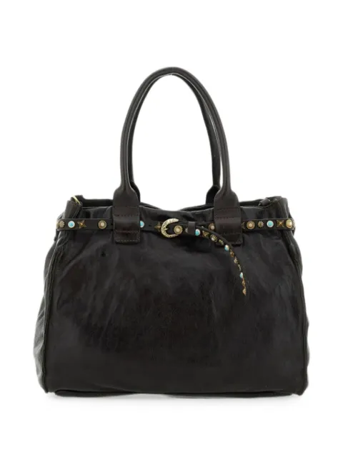 Campomaggi Rossella studded leather tote bag