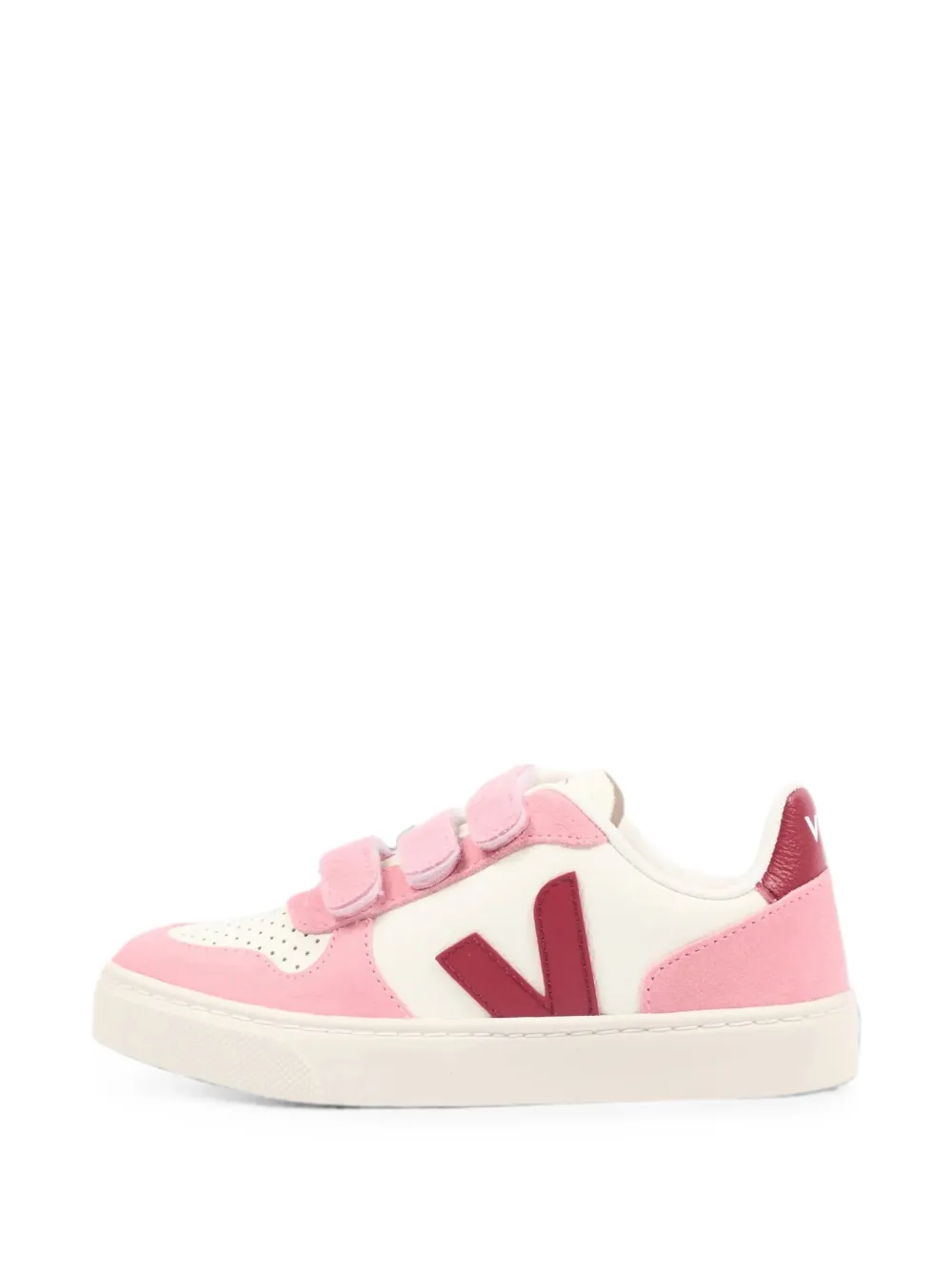 VEJA Kids V-10 sneakers met klittenband Wit