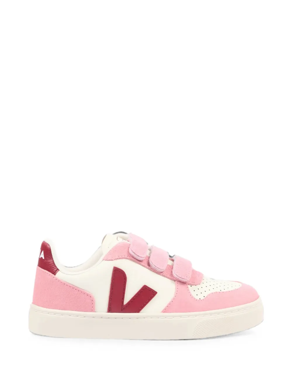 VEJA Kids V-10 sneakers met klittenband Wit