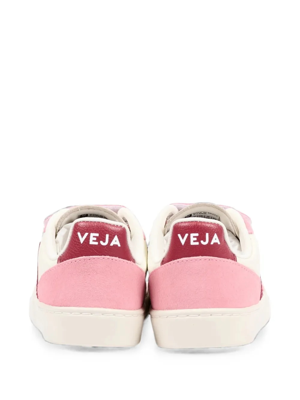 VEJA Kids V-10 sneakers met klittenband Wit