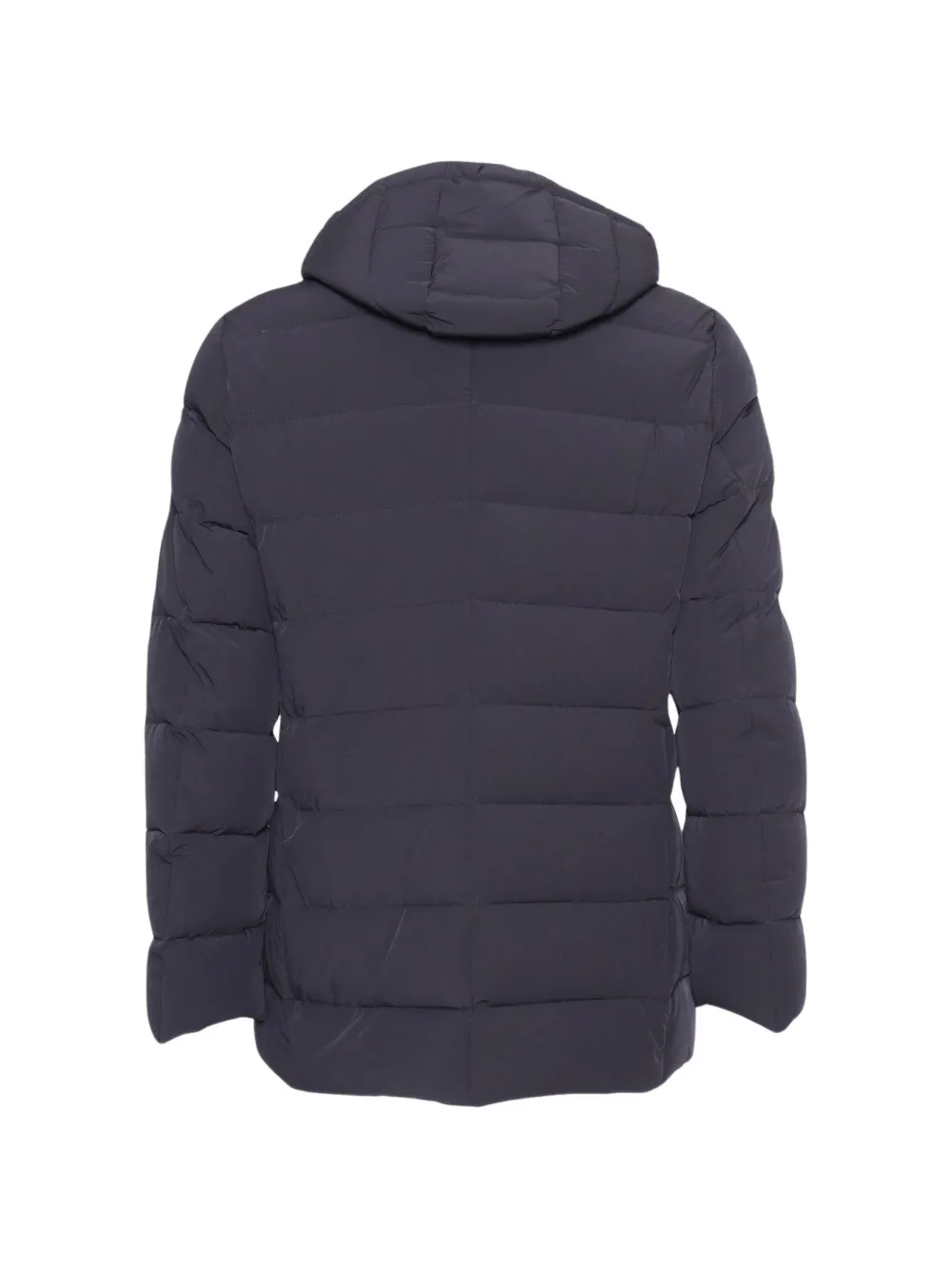 Moorer Florio donsjack met dubbele rij knopen Blauw