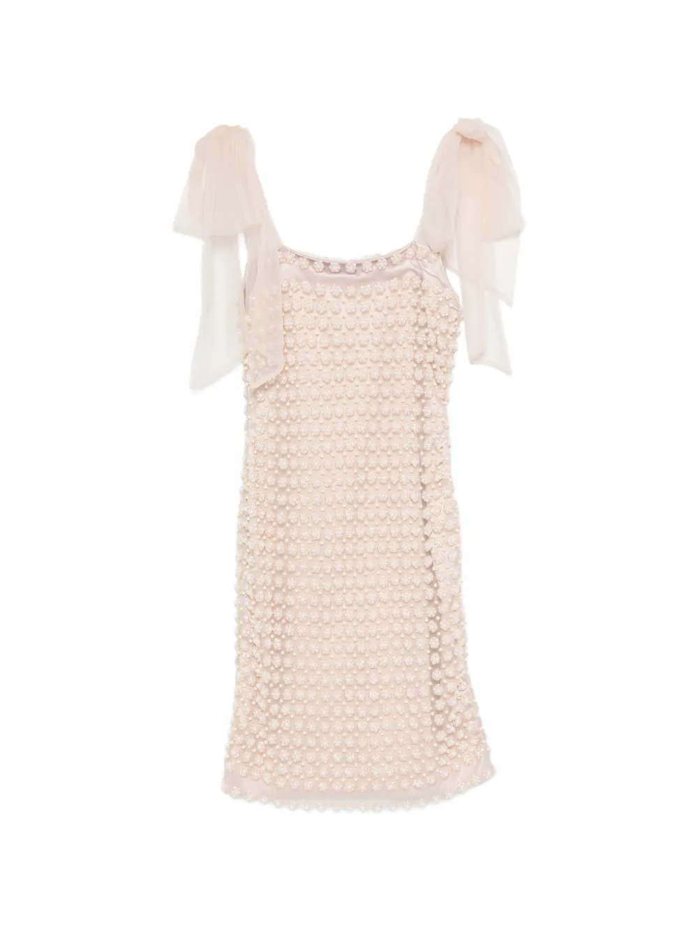 DUNESI Sofia hand-beaded midi dress
