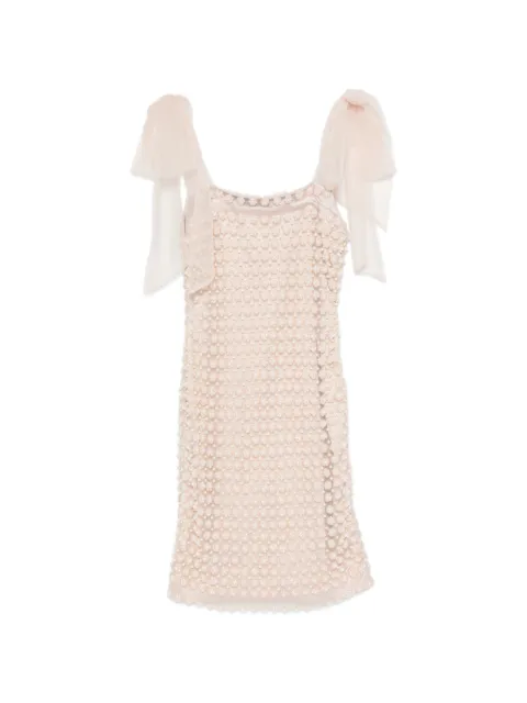 DUNESI Sofia hand-beaded midi dress