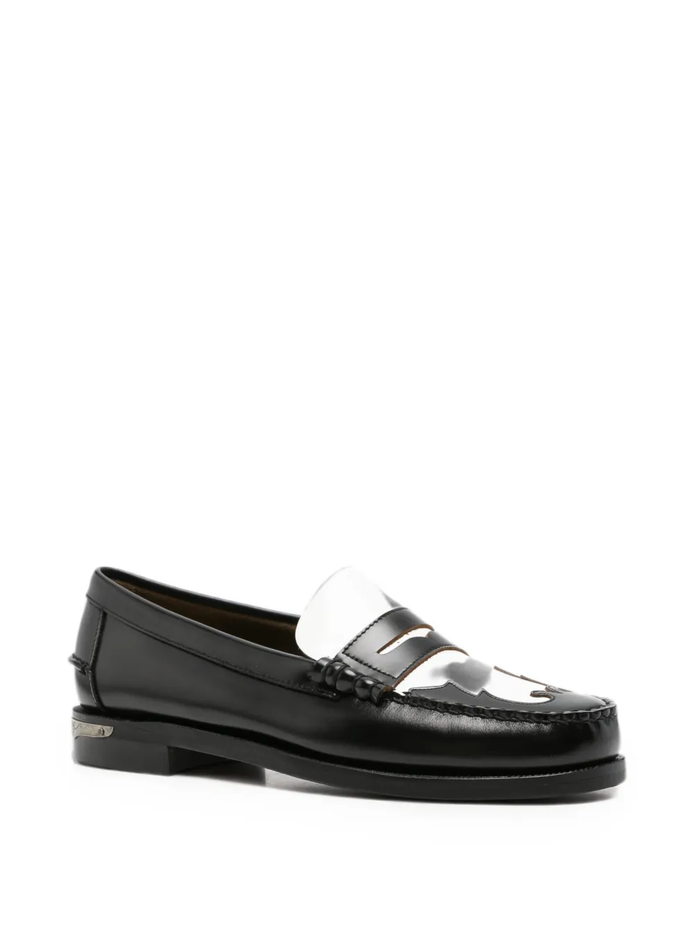 Sebago Dan Scarabe penny loafers Zwart