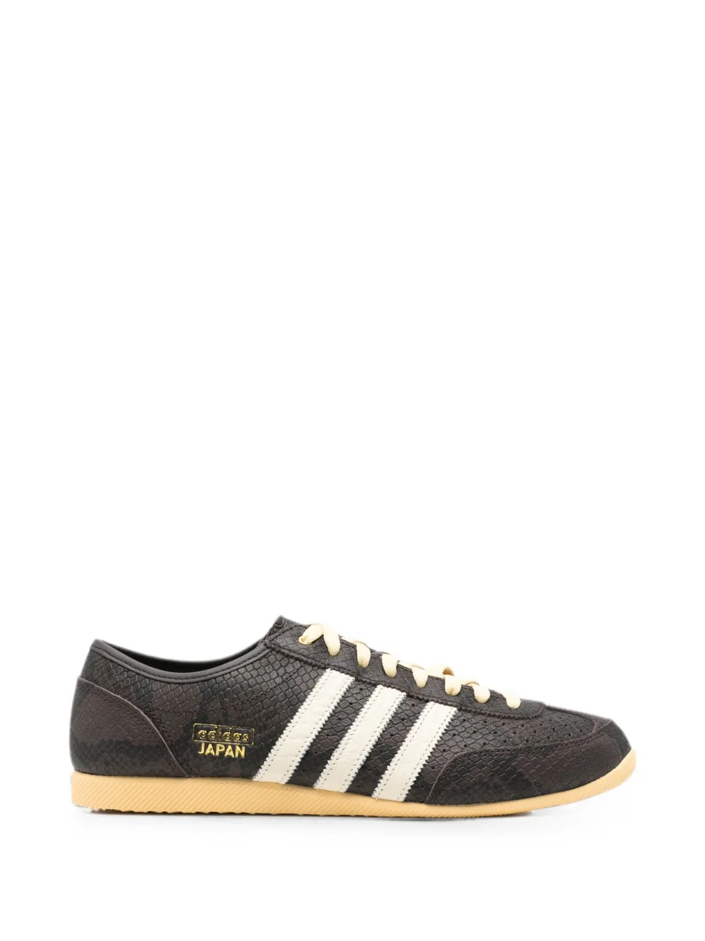 adidas Japan snake-effect sneakers - Braun