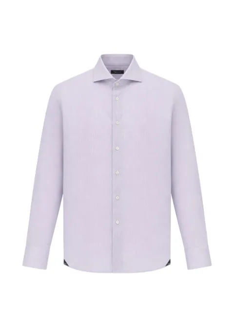 Tombolini long-sleeve spread-collar shirt