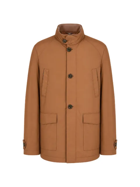 Tombolini high-neck button-up jacket
