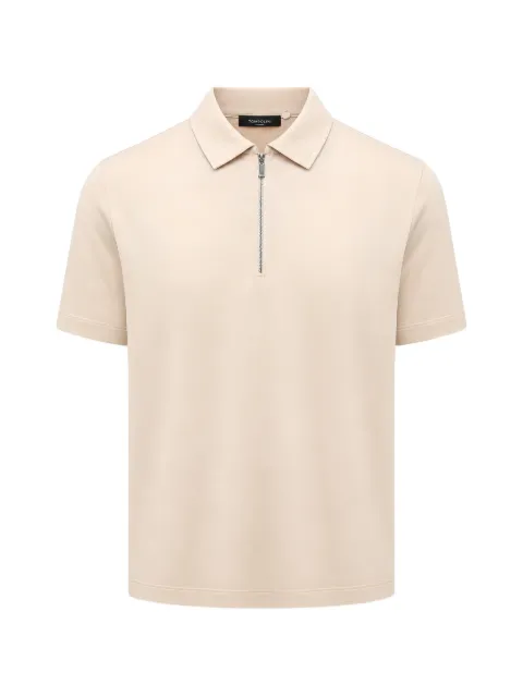 Tombolini quarter-zip polo shirt