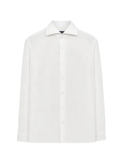 Tombolini spread-collar long-sleeve shirt