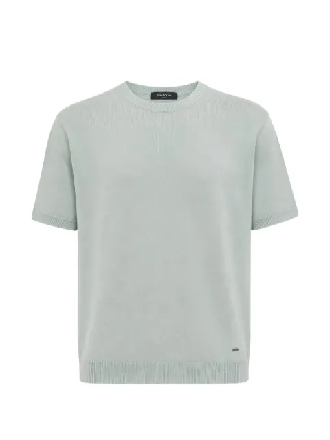 Tombolini fine-knit crew-neck T-shirt