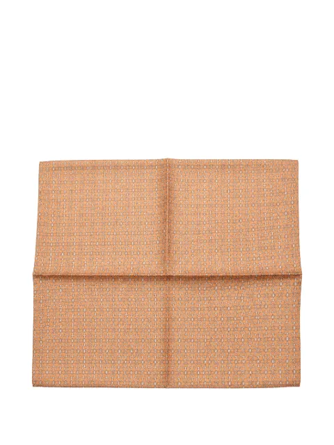 Tombolini horsebit-print pocket square
