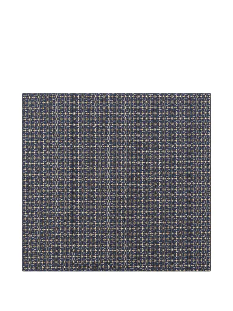 Tombolini horsebit-print pocket square