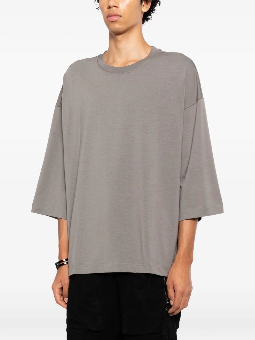 Thom Krom dropped-shoulder T-shirt Grijs