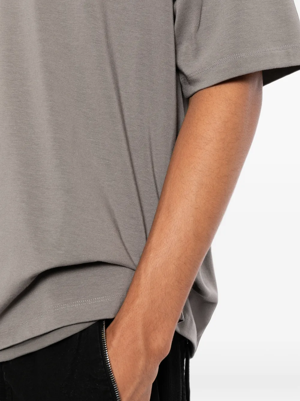 Thom Krom T-shirt met verlaagde schouders Grijs