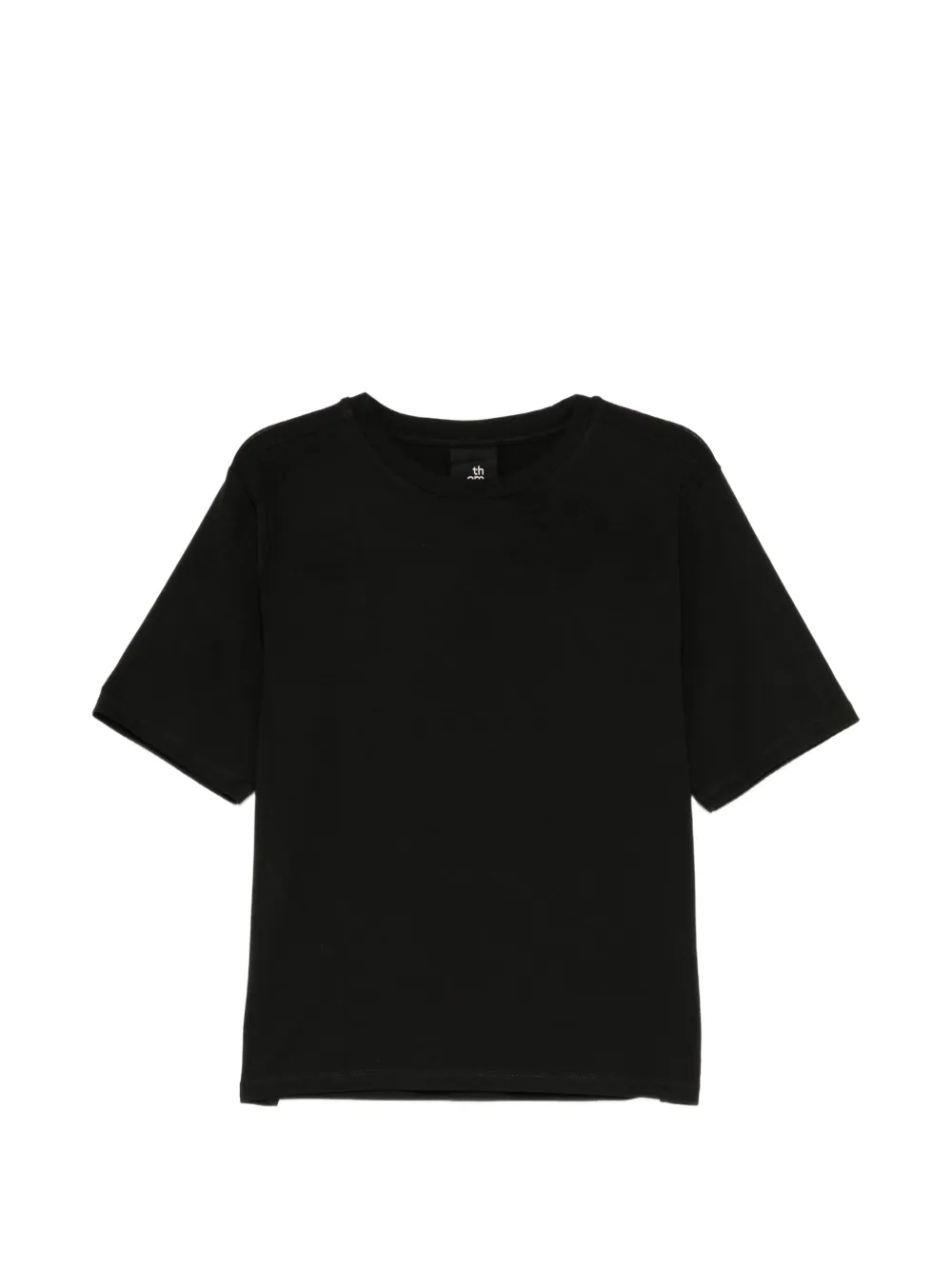 Thom Krom Crew-neck Embroidered T-shirt In Black
