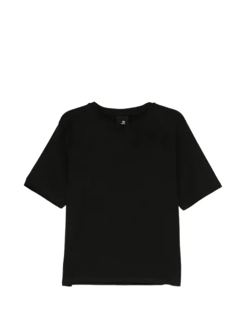 Thom Krom camiseta bordada con cuello redondo
