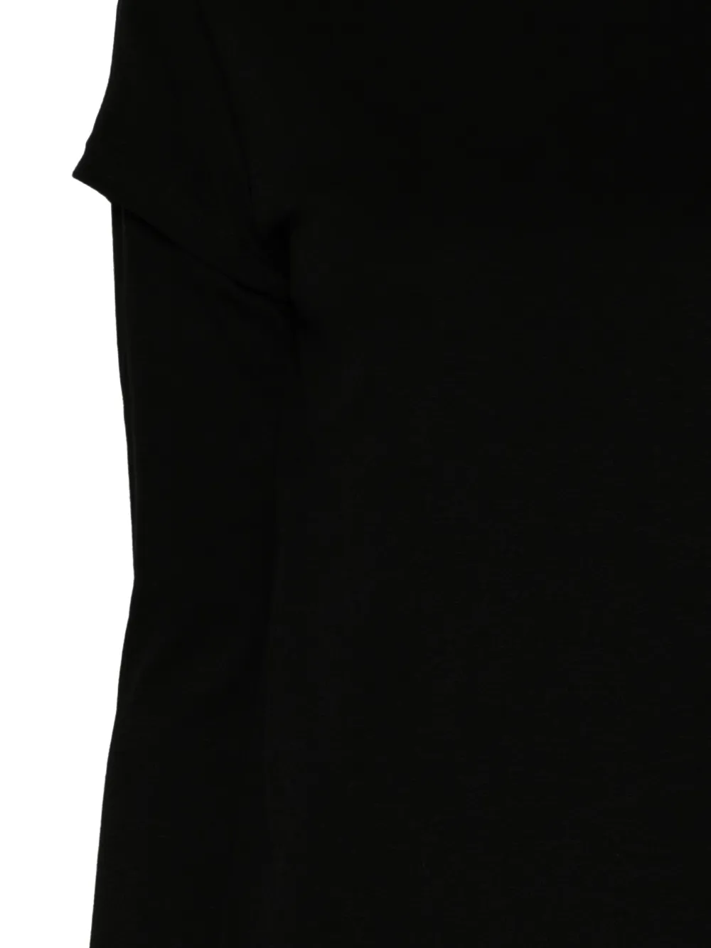 Thom Krom T-shirt met lange mouwen en gelaagd detail Zwart