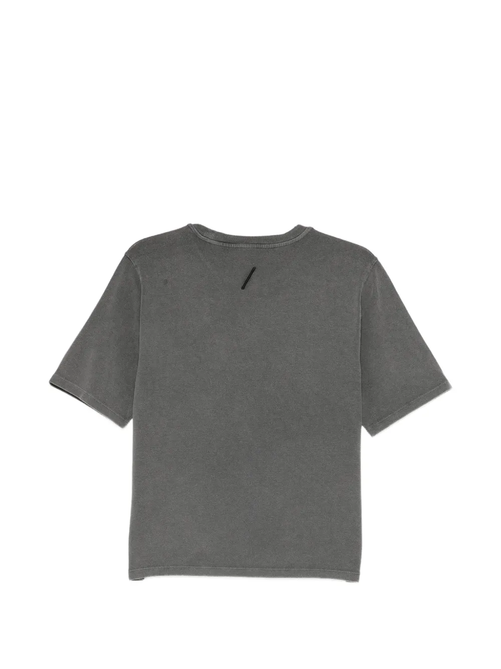 Thom Krom T-shirt met borduurwerk en cold-dye-afwerking Grijs