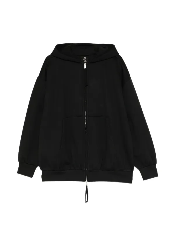 Thom Krom Neoprene zip-up Hoodie | ブラック | FARFETCH JP