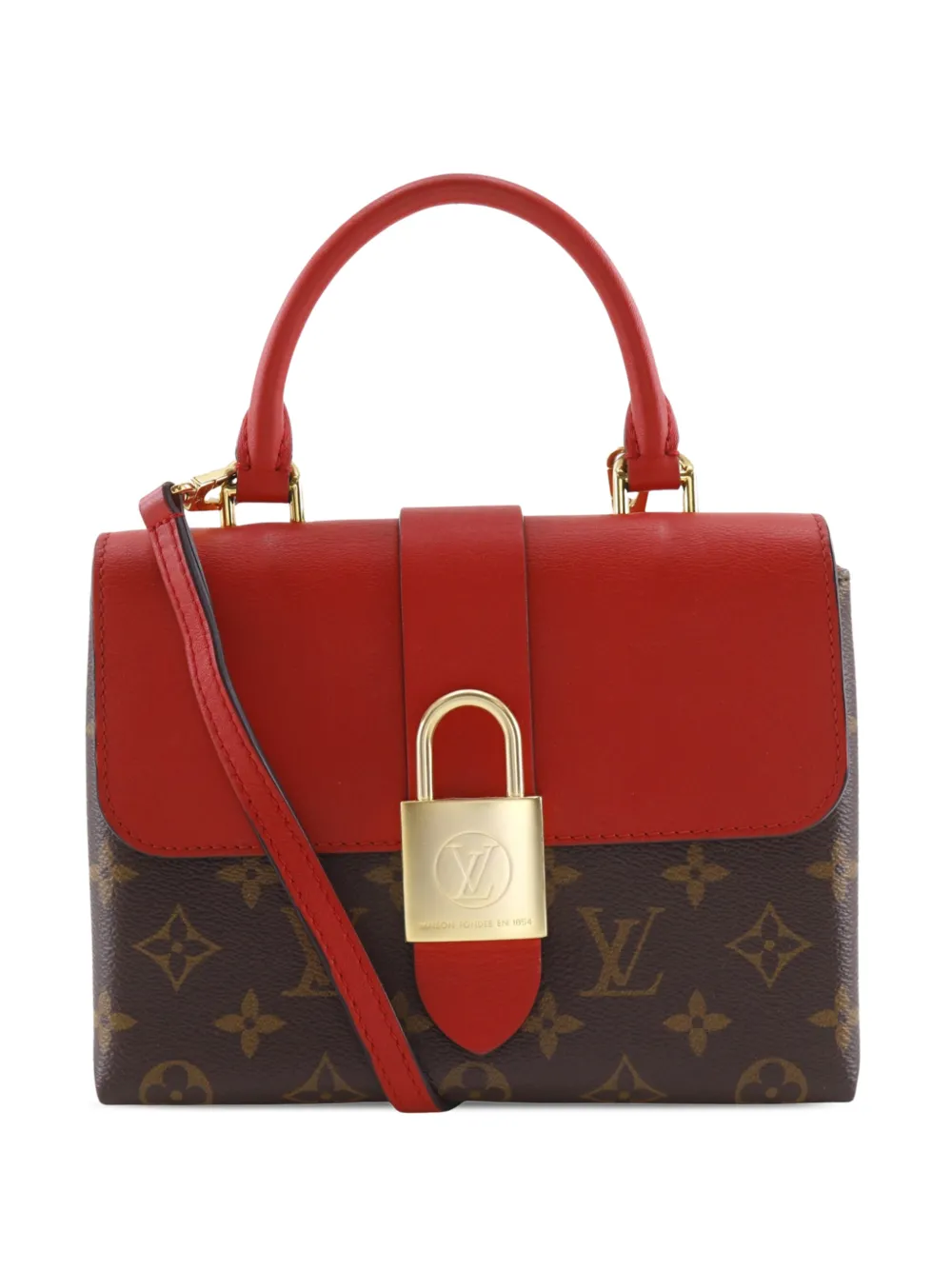 Louis Vuitton Pre-Owned 2021-2026 Monogram Locky BB satchel - Braun