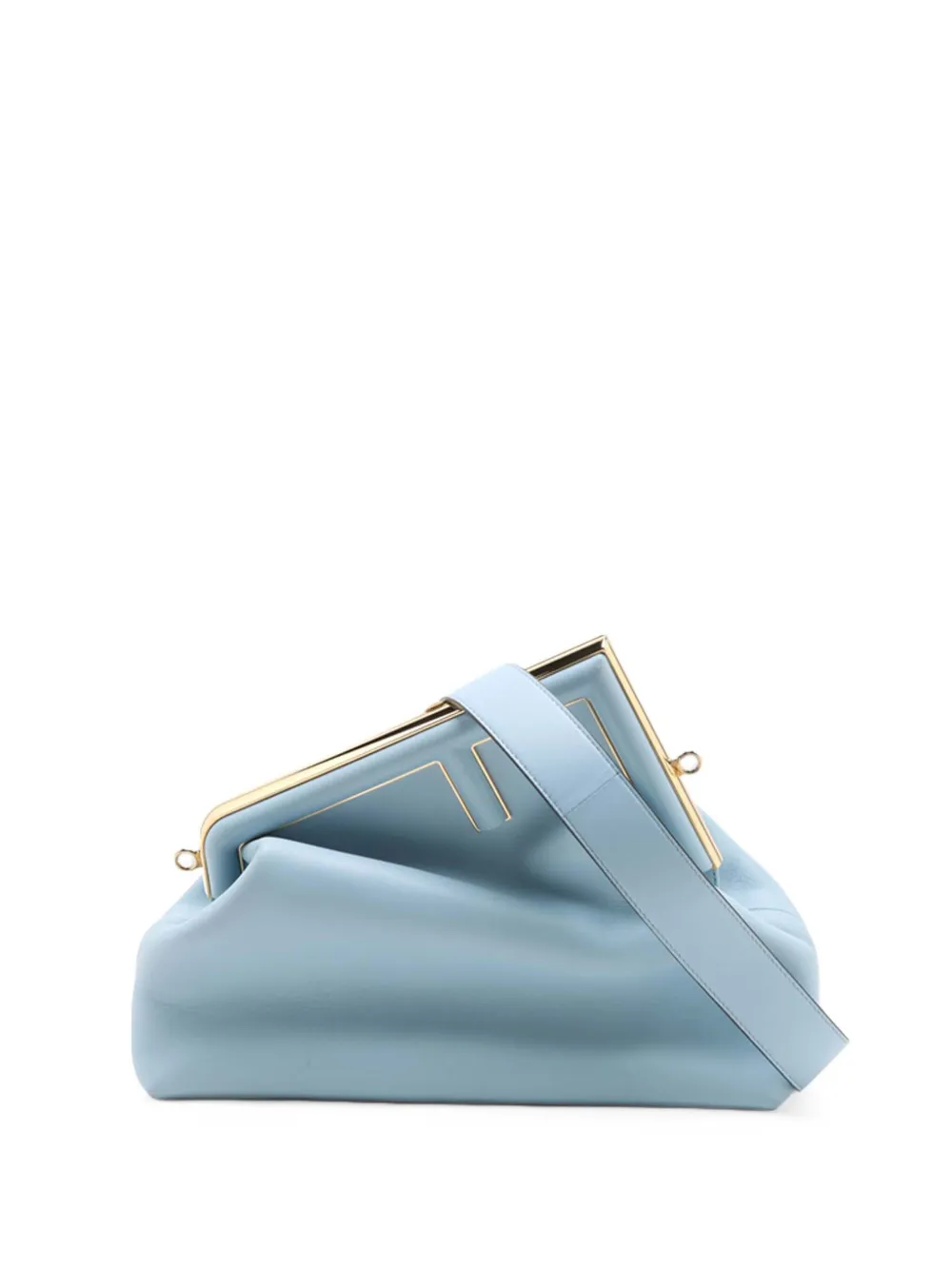 Fendi Pre-Owned 2010-2026 Medium Leather Fendi First shoulder bag - Blue