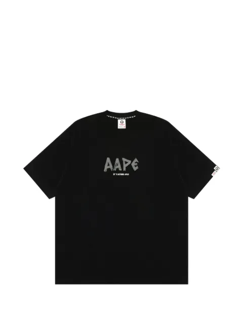 AAPE BY *A BATHING APE® AAPEUNVS logo-print T-shirt