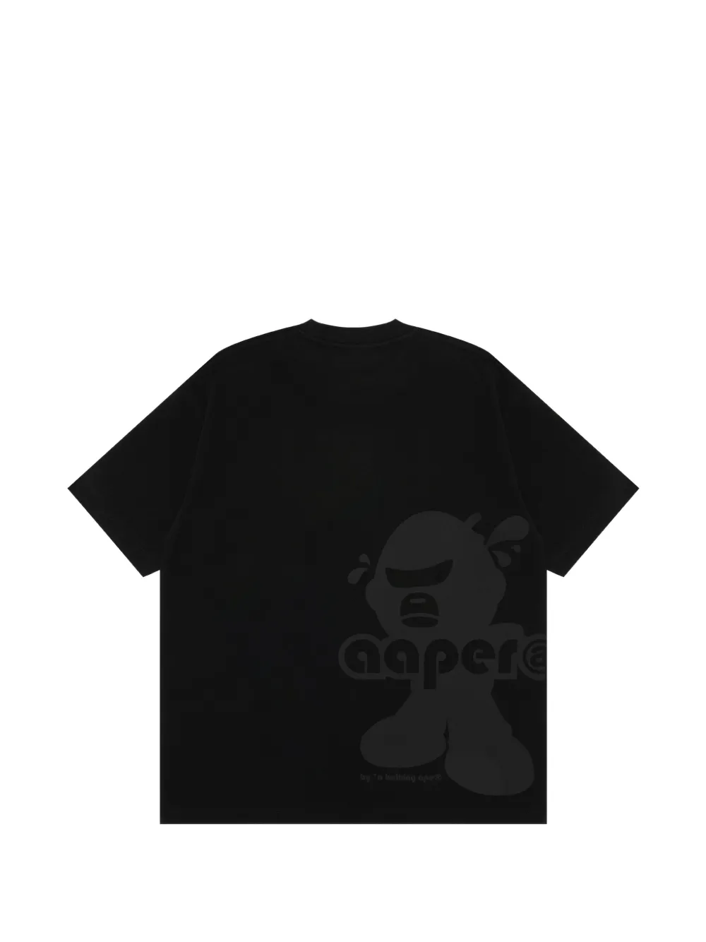 AAPE BY *A BATHING APE Aaper T-shirt met grafische print Zwart