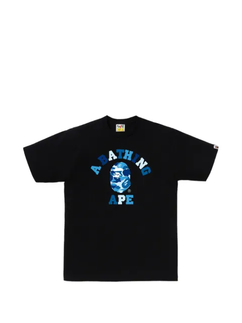 A BATHING APE® camiseta Ape Head con logo estampado