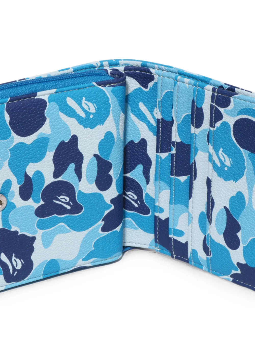 A BATHING APE ABC Camo portemonnee Blauw