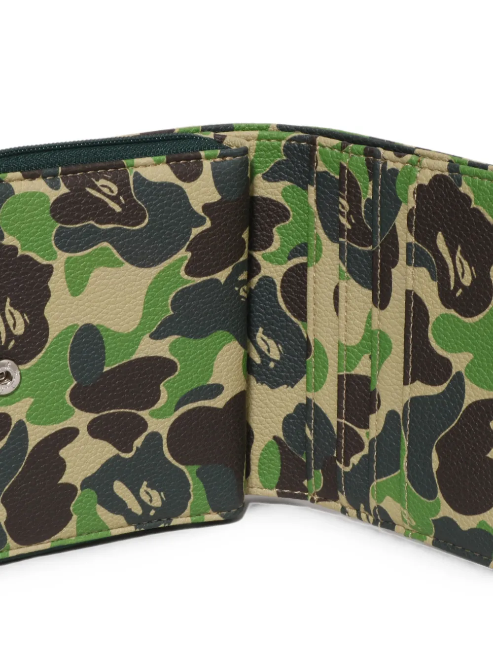 A BATHING APE ABC Camo portemonnee Beige