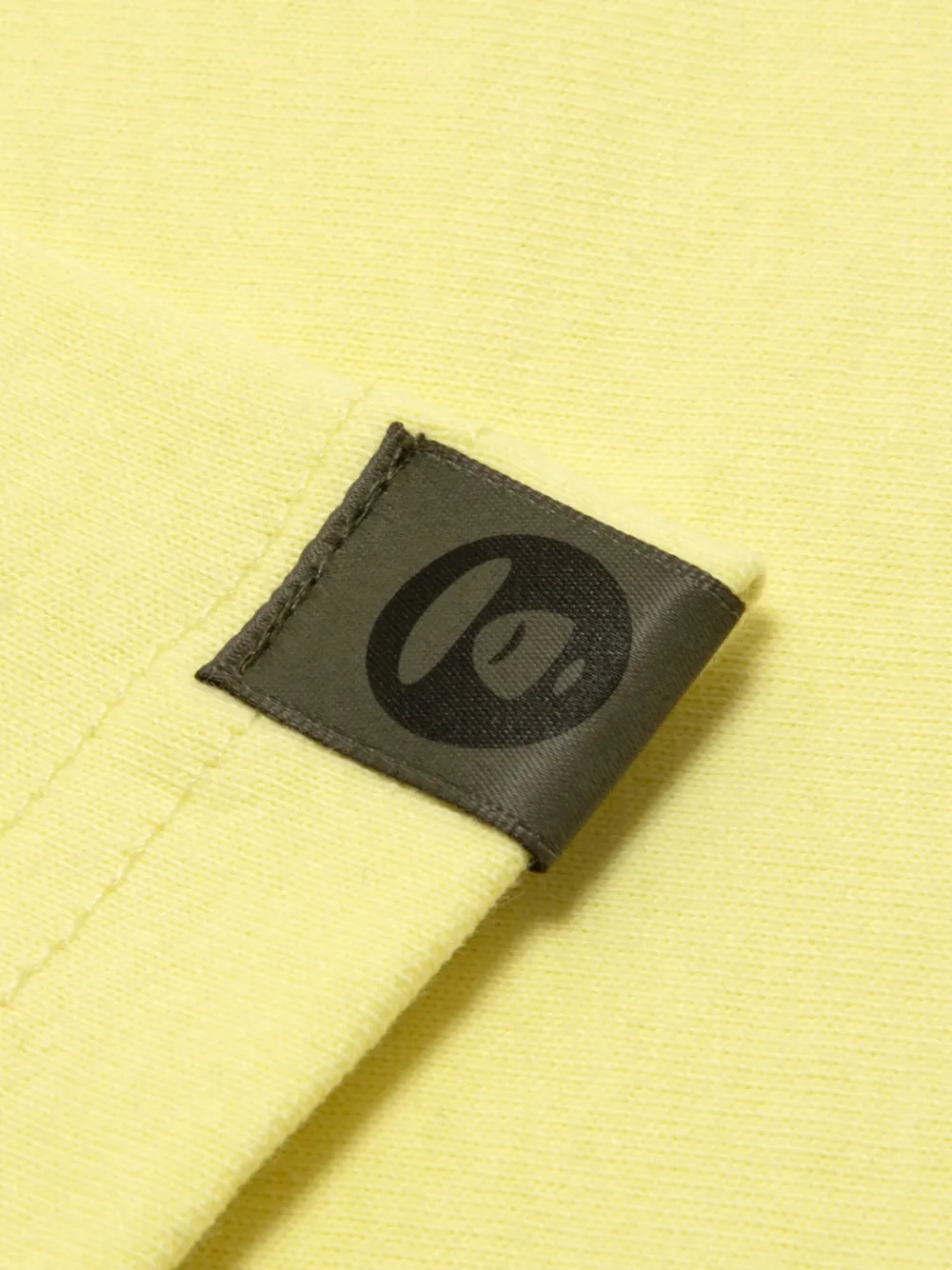 AAPE BY *A BATHING APE Moonface T-shirt met grafische print Geel