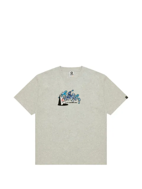 AAPE BY *A BATHING APE® AAPER graphic-print T-shirt