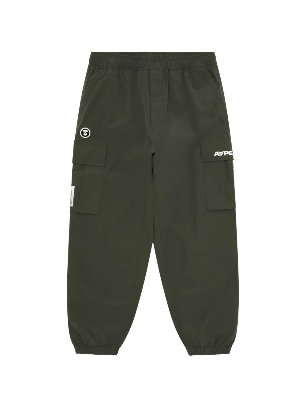 AAPE BY *A BATHING APE® Pantaloni sportivi cargo affusolati con logo - Grigio